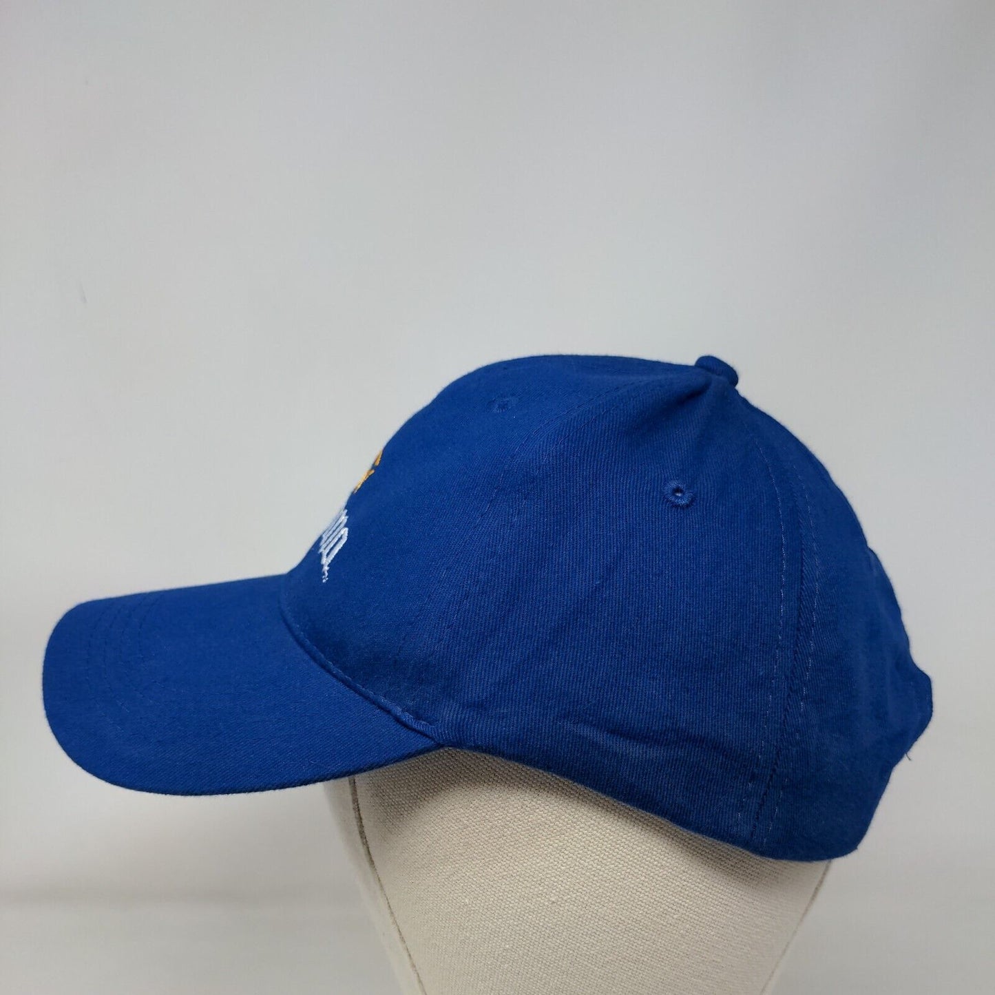 Corona Strapback Hat Blue One Size Embroidered Logo Adjustable 6 Panel