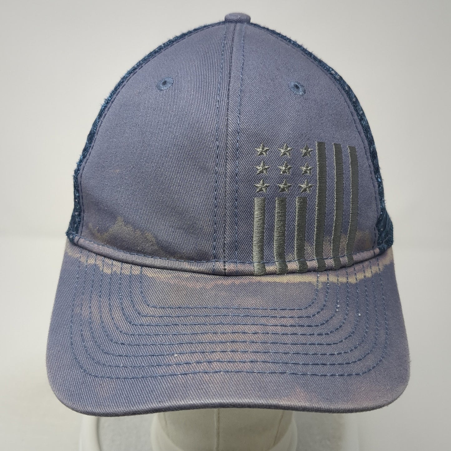 Academy Sports + Outdoors Snapback Trucker Hat Blue One Size Mesh Back