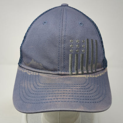 Academy Sports + Outdoors Snapback Trucker Hat Blue One Size Mesh Back