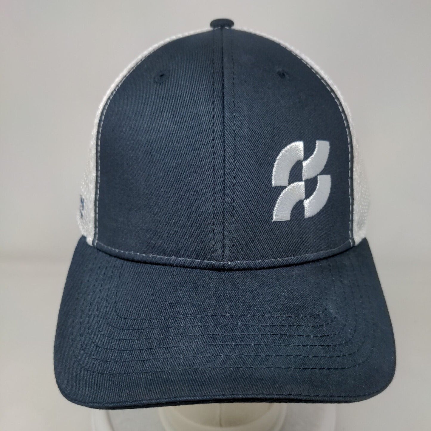 Ferguson Facilities Supply Strapback Trucker Hat Blue OS Adjustable Mesh Back