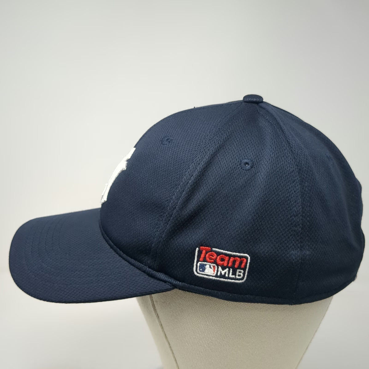 OC Sports New York Yankees MLB Baseball Cap Blue One Size NY Logo Strapback