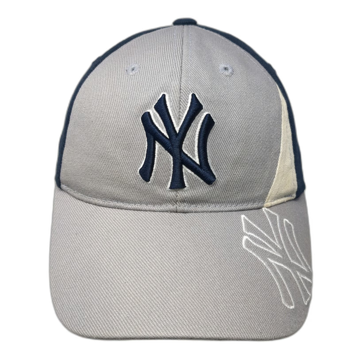 New York Yankees MLB Fan Favorite Baseball Cap Gray Blue One Size Strapback
