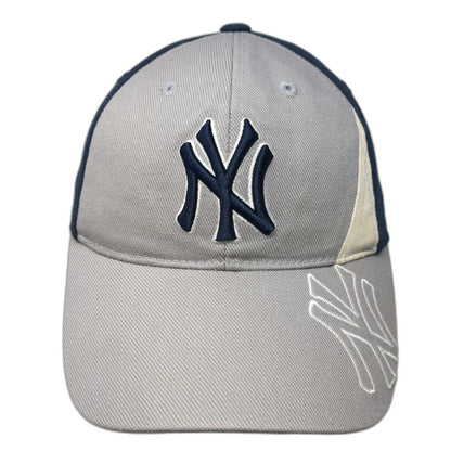 New York Yankees MLB Fan Favorite Baseball Cap Gray Blue One Size Strapback