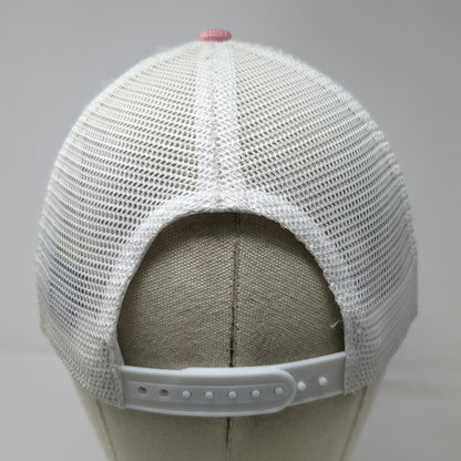 Big Accessories Trucker Hat Pink One Size Bicycle Moto Cross Mesh Snapback