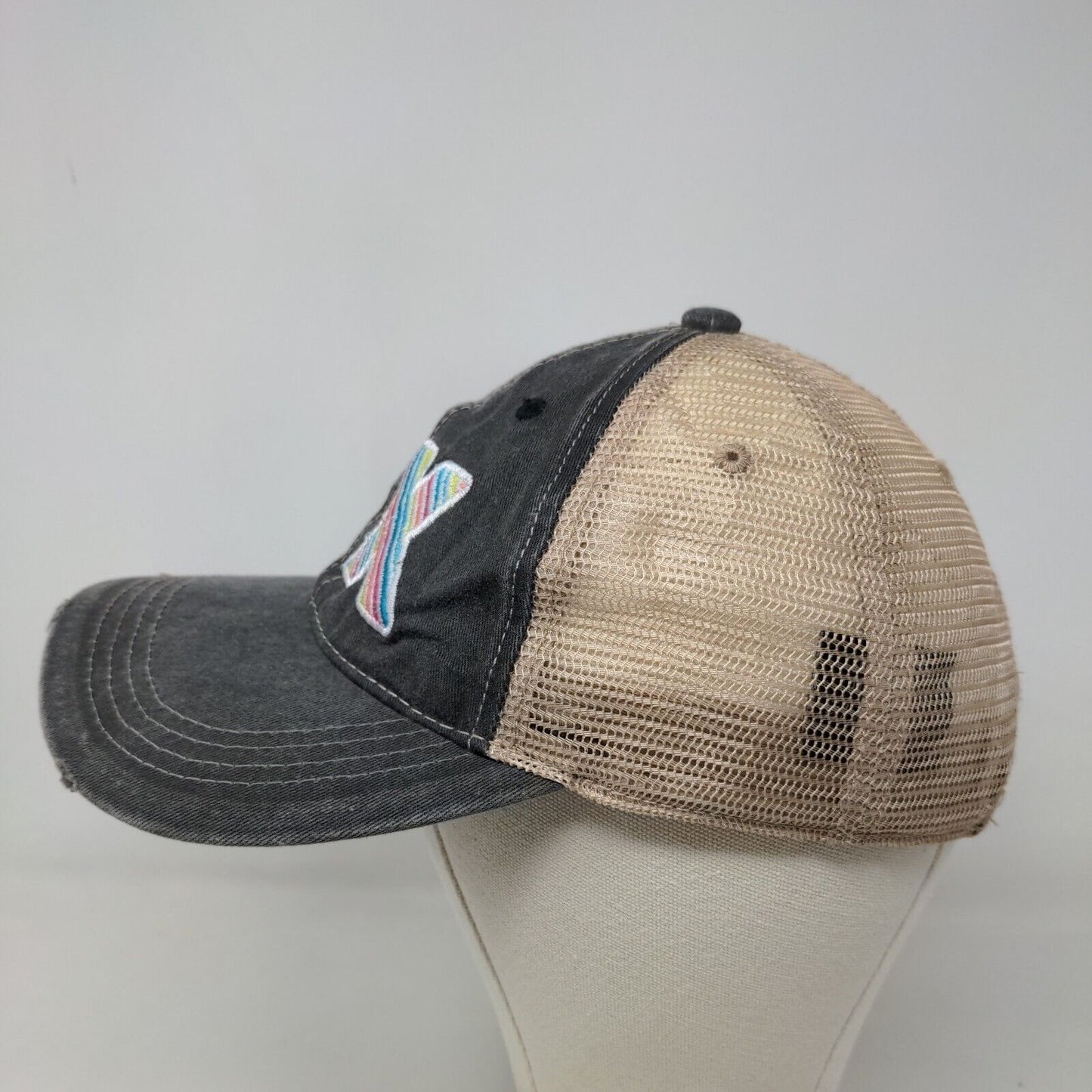 Chok Lids Men's Snapback Mesh Back Hat Multicolor Embroidered Texas Logo