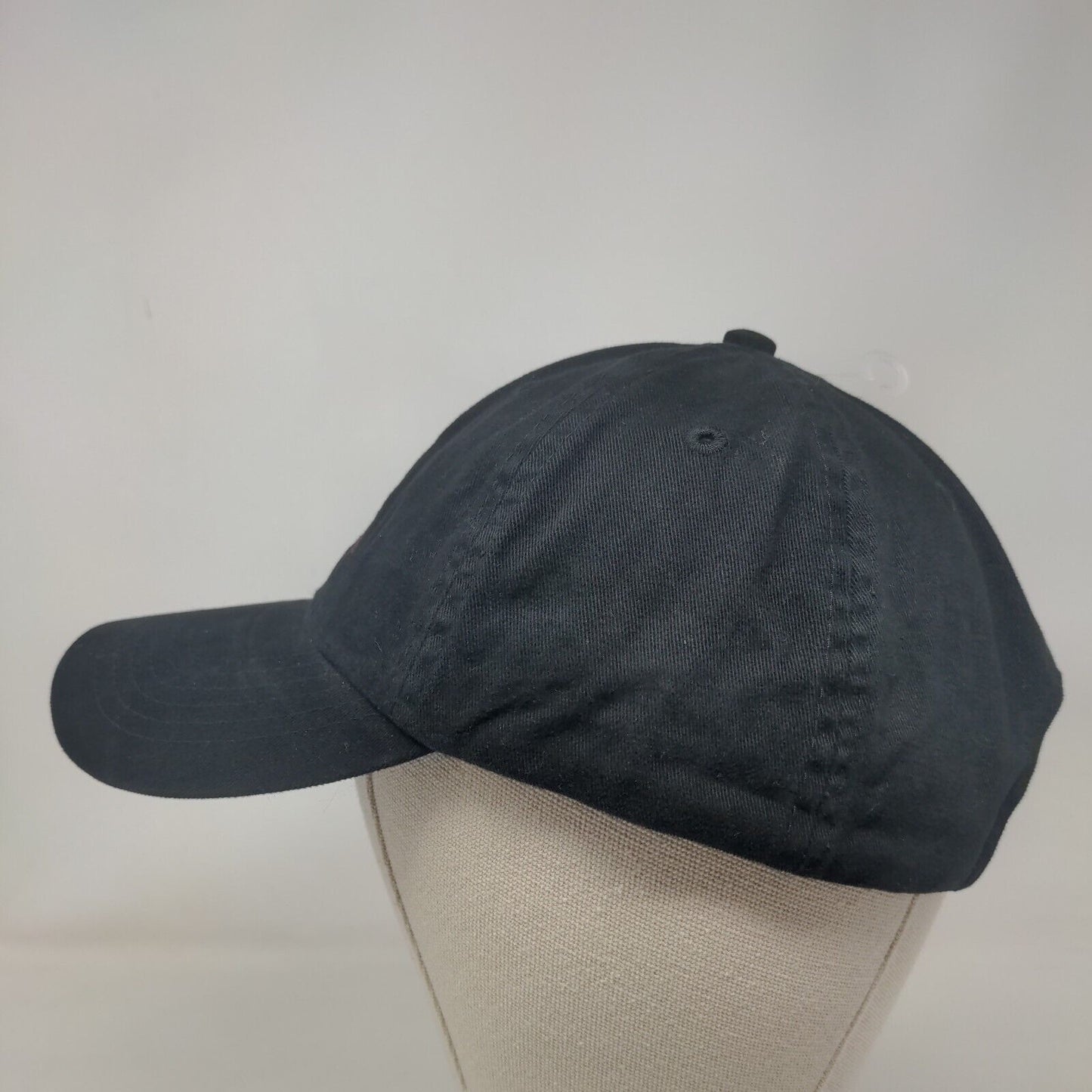 OU Tulsa Slideback Hat Black One Size Embroidered AMC Deluxe Headwear