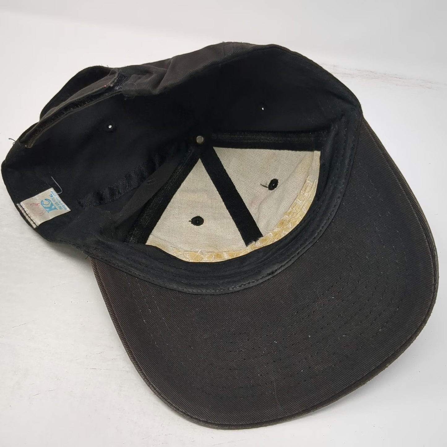 KC Brooklyn News Embroidered Baseball Cap Black One Size Strapback Hat Curved