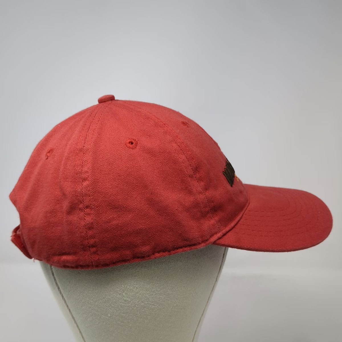 SNCO Napa Valley California Red Baseball Cap One Size Strapback Hat Embroidered