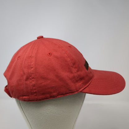 SNCO Napa Valley California Red Baseball Cap One Size Strapback Hat Embroidered