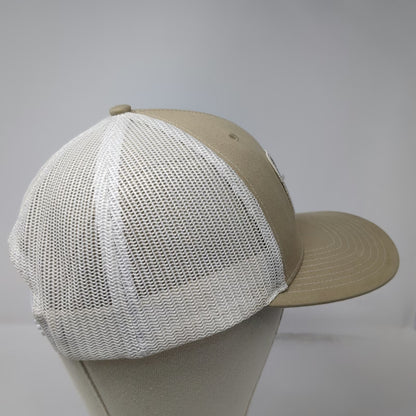 Richardson Trucker Hat Beige OSFM Mesquite Creek Outfitters Mesh Back Snapback