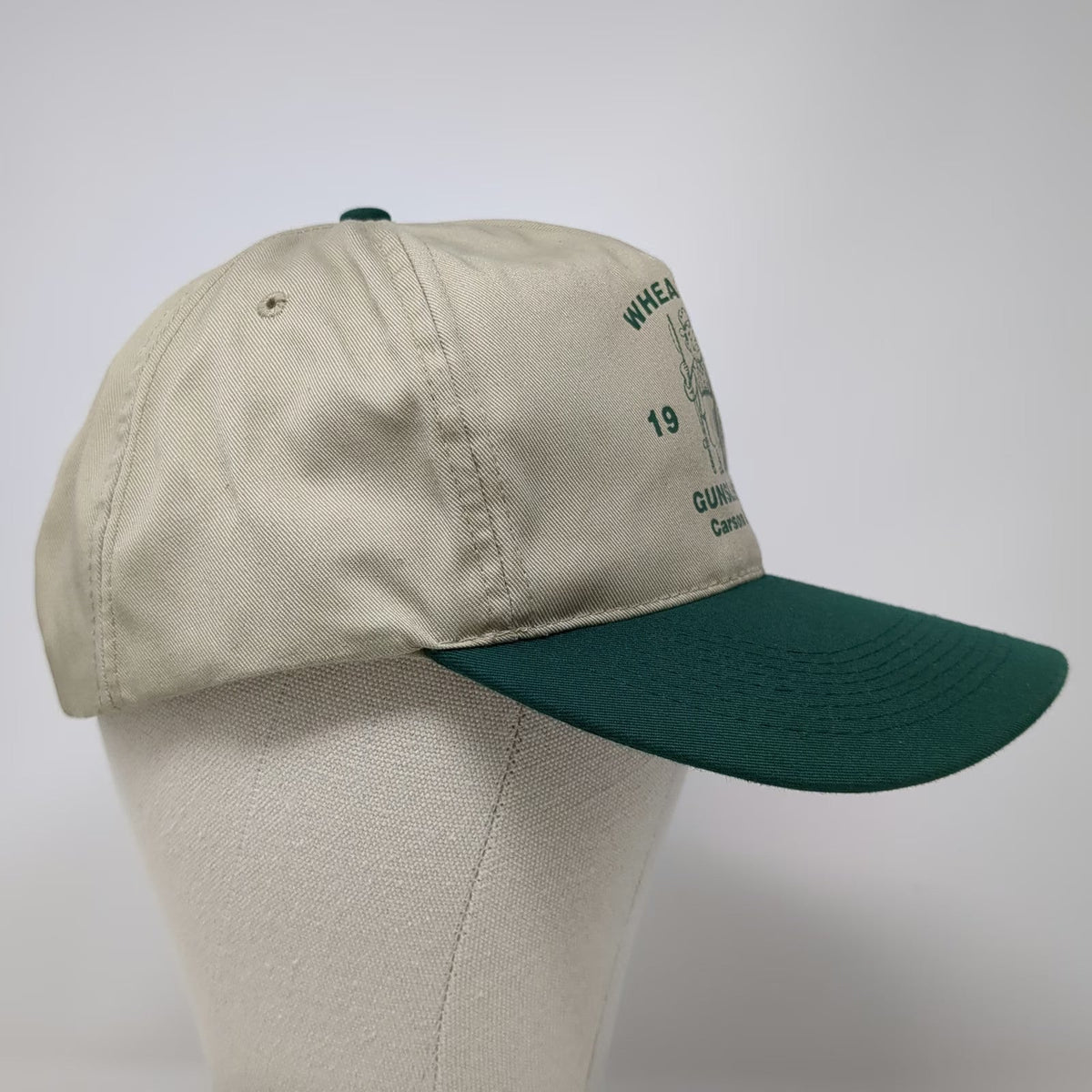 Otto 5 Panel Beige Green One Size Wheatleys Gunslingers Carson Station 1998 Hat