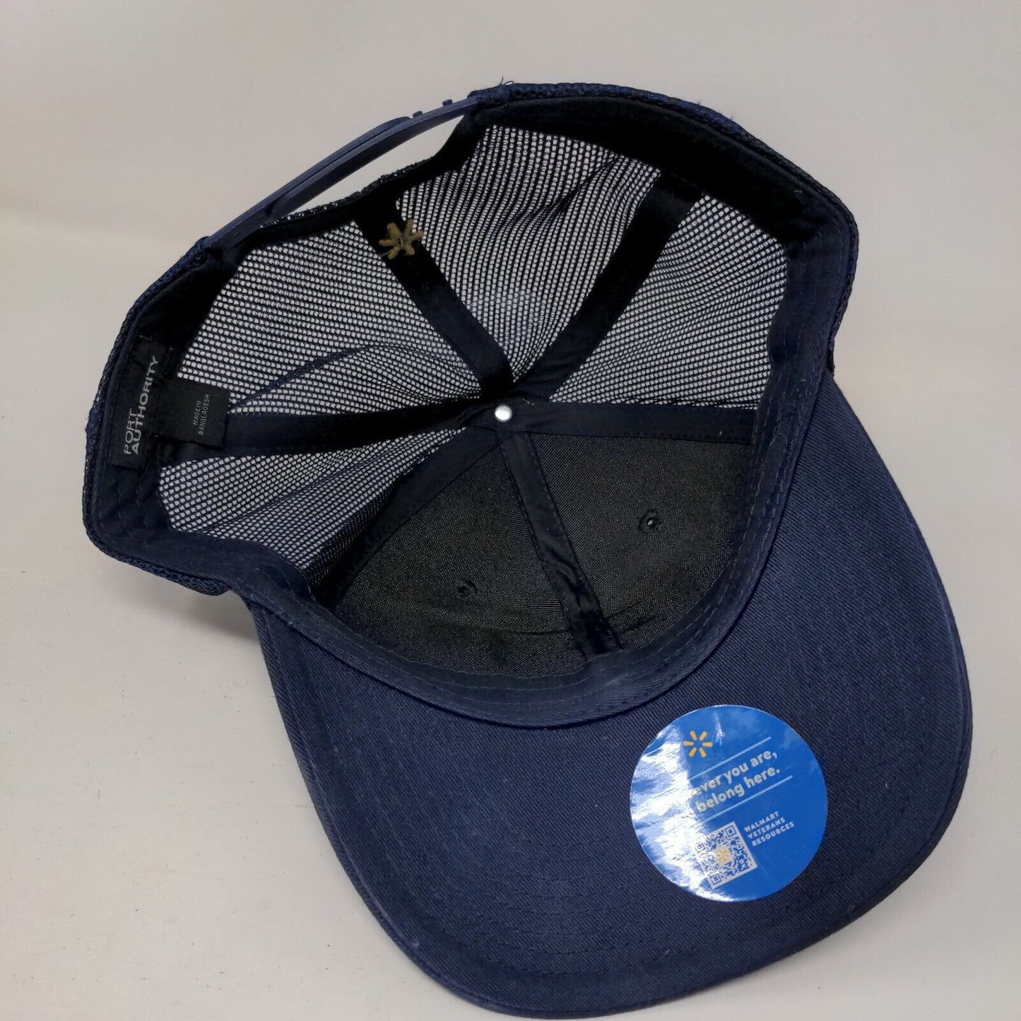 Heroes & Headliners Snapback Mesh Back Trucker Hat Blue One Size Walmart