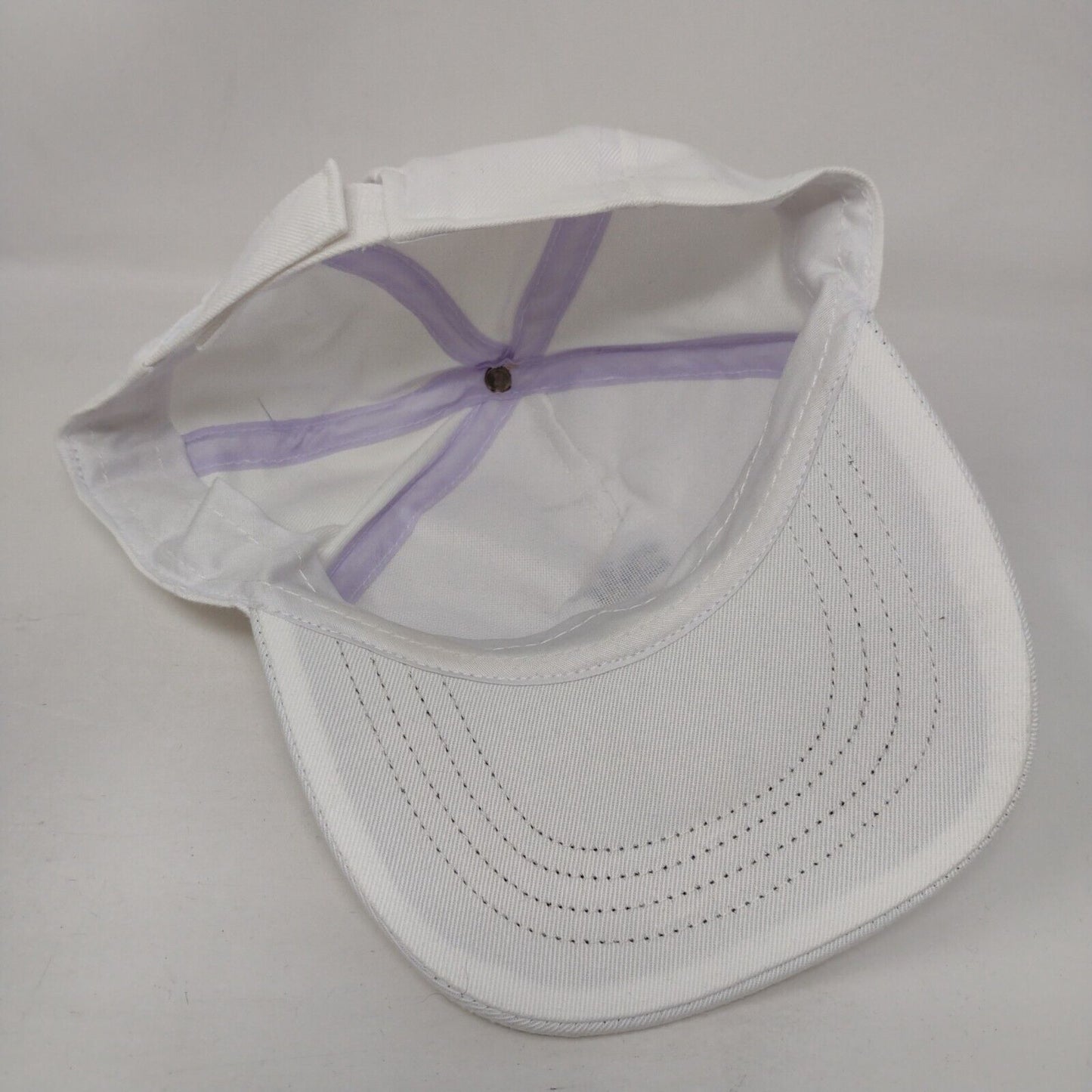 Royal Thimpu College Strapback Hat White One Size Adjustable Embroidered