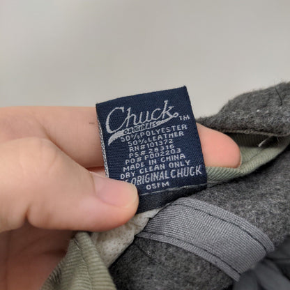 Chuck Originals Snapback Hat Gray OSFM Adjustable Colorblock Blank