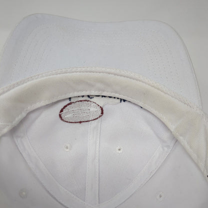 Stanley Consultants Strapback Hat White One Size Adjustable Pacific Headwear