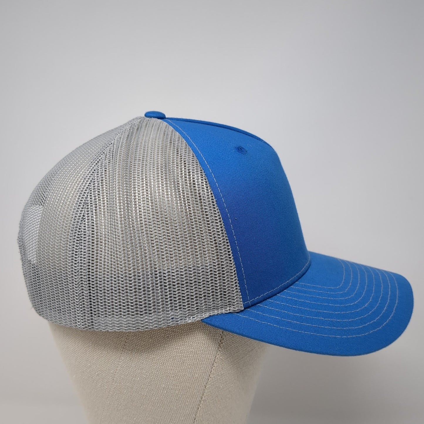Titanium Excavation LLC Snapback Trucker Hat Blue One Size Mesh Back
