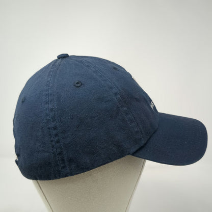 Bayside Baseball Cap Blue One Size W The President USA Made Strapback Navy Hat