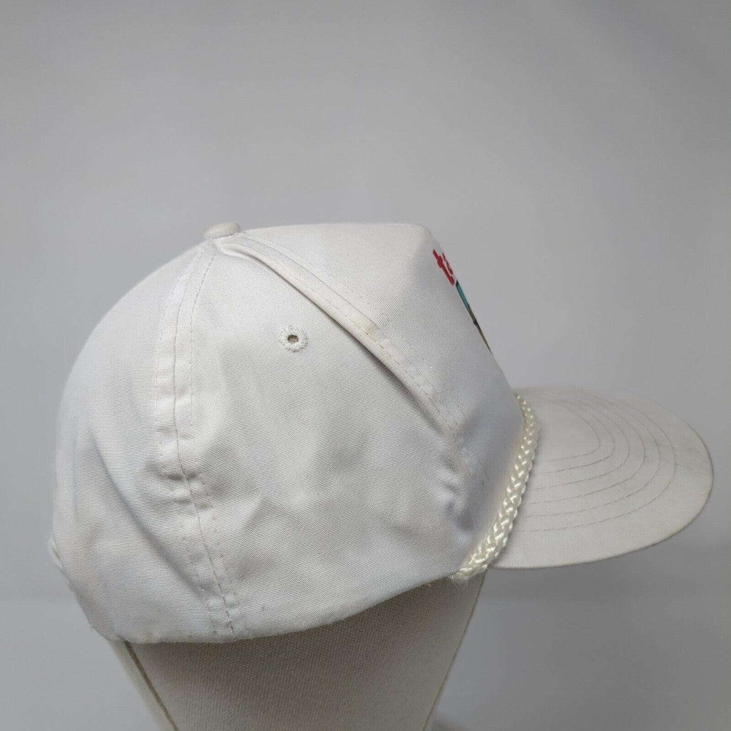 Taters Boise Idaho Snapback Hat White One Size Adjustable 6 Panel Rope Capital