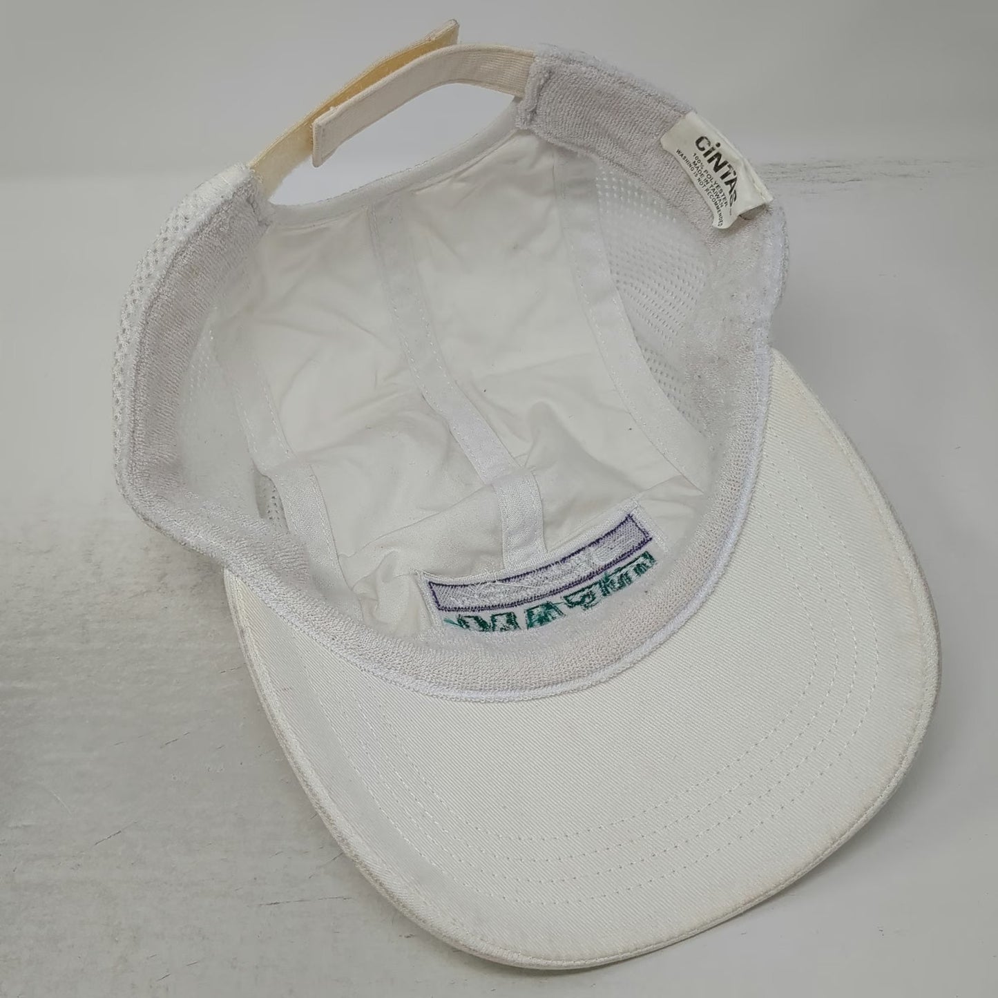 Cintas Baseball Cap White One Size Mesh Team In Training Leukemia Lymphoma Hat