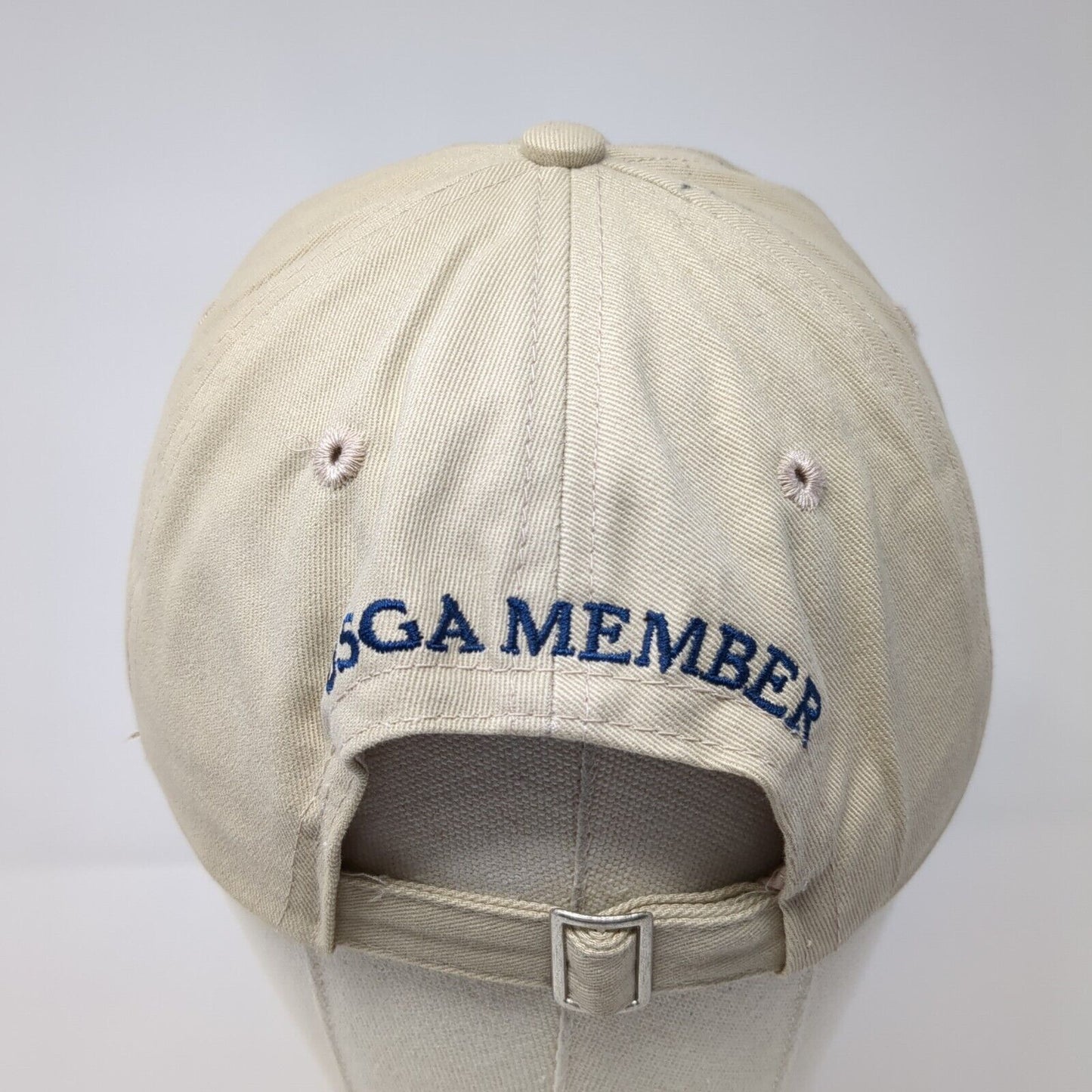 2005 US Open Pinehurst No. 2 Slideback Hat Tan One Size USGA Member