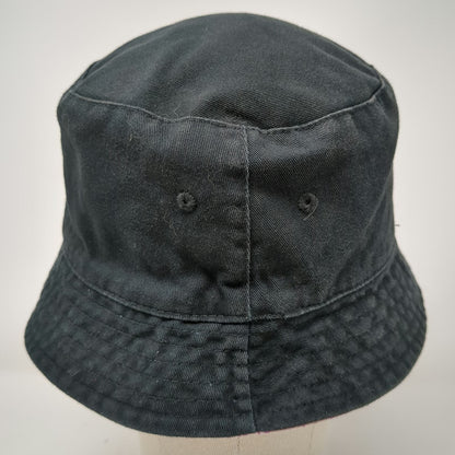 Keith Haring Bucket Hat Black Purple One Size Dancing Man Art Graphic Print Hat