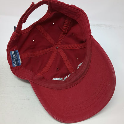 Ouray Sportswear Baseball Cap Red One Size Colorado Embroidered Strapback Hat