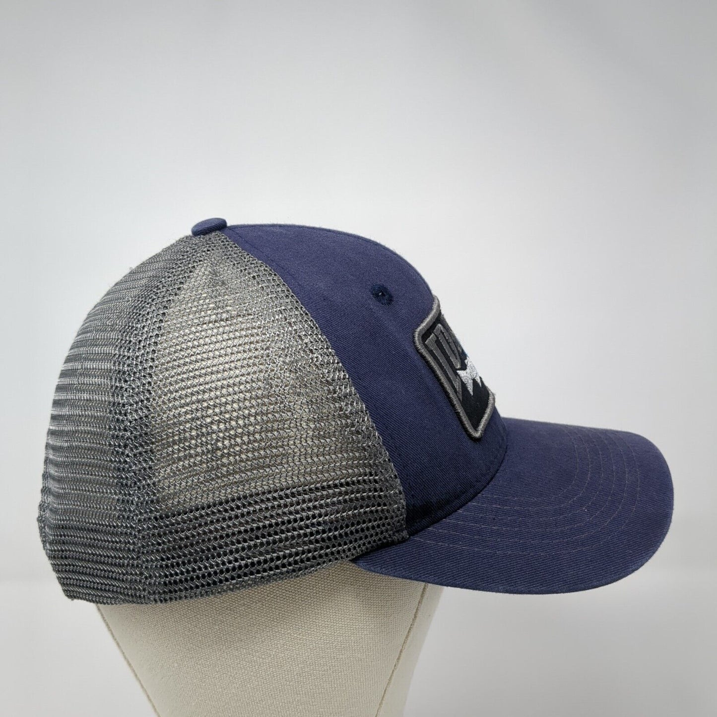 Idaho Snapback Trucker Hat Blue OS Adjustable Mesh Back Arcadian Outfitters