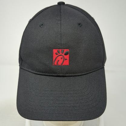 Oobe Baseball Cap Black One Size Chick-fil-A Logo Slideback Polyester Mesh Hat