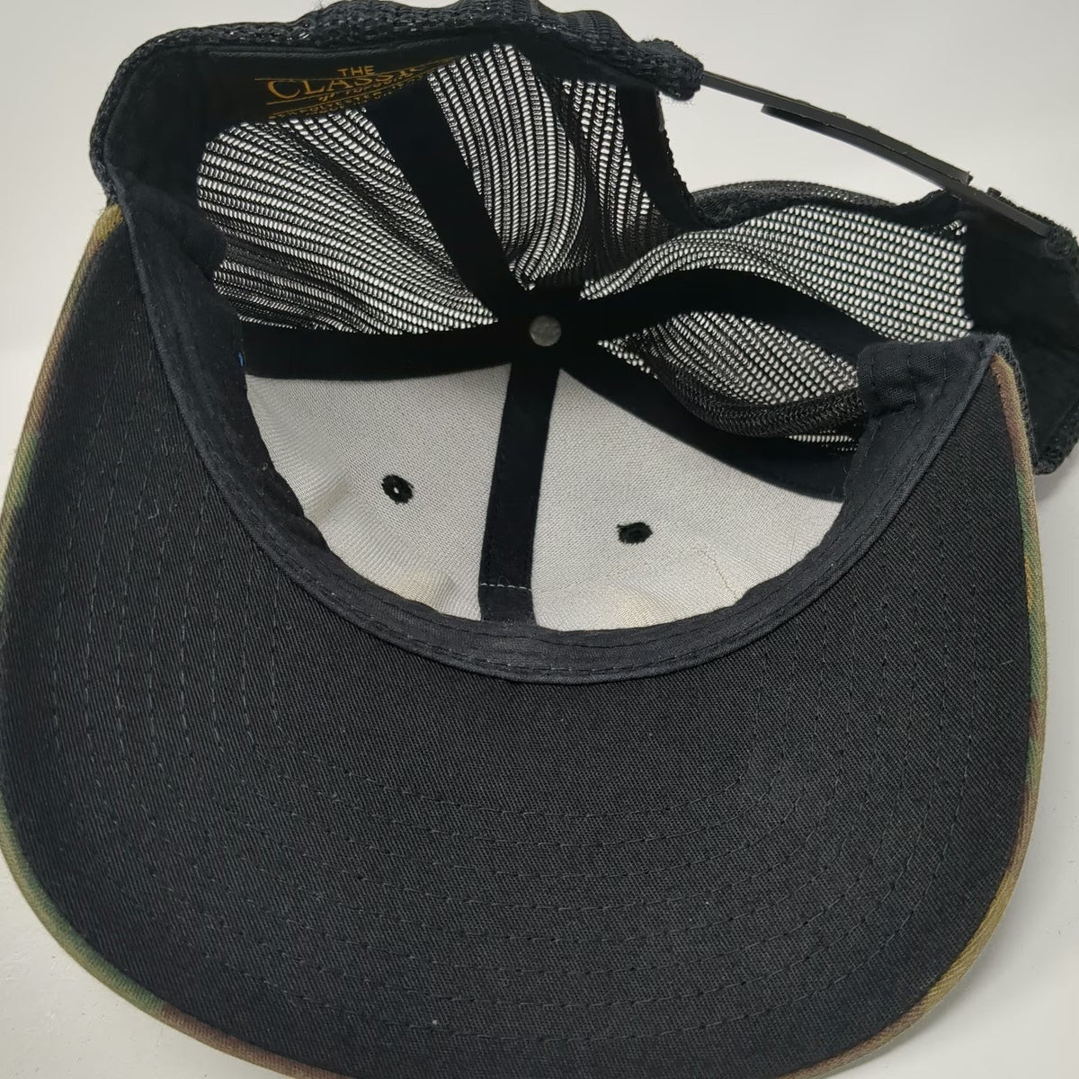 Yupoong Trucker Hat Green One Size Camo Neal McCoy Take A Knee My Ass Mesh Cap