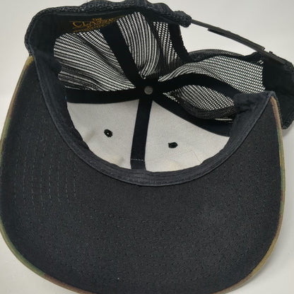 Yupoong Trucker Hat Green One Size Camo Neal McCoy Take A Knee My Ass Mesh Cap