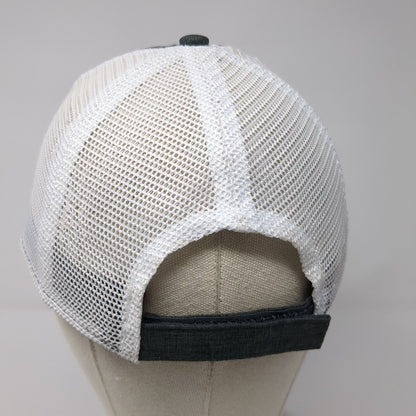 Cincinnati OH Strapback Trucker Hat Gray One Size Mesh Back Adjustable