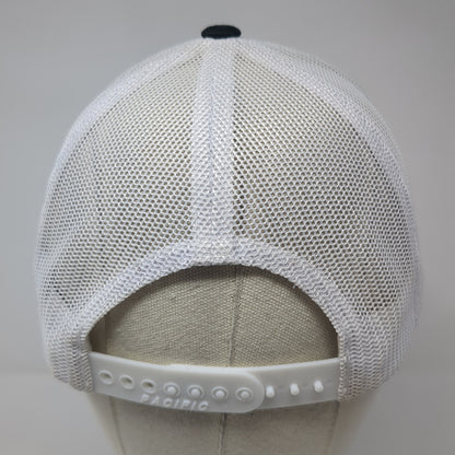 Bingham Healthcare Snapback Trucker Hat Black One Size Pacific Headwear