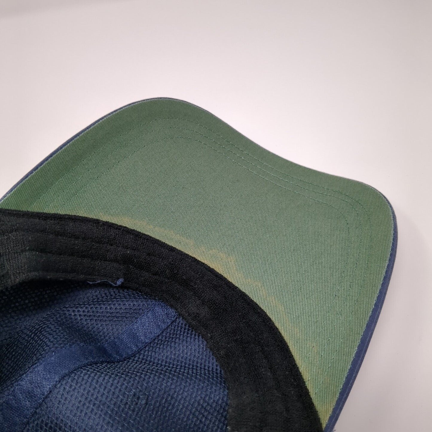 Adams Strapback Hat Blue One Size Adjustable Sunblock 50+ UPF Blank