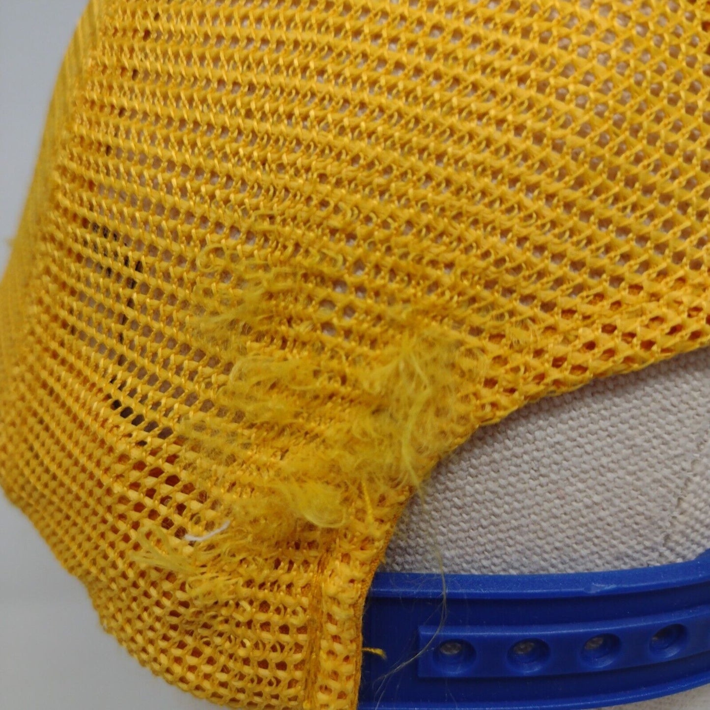 Letter S Patch Snapback Trucker Hat Multi OSFA Mesh Back American Needle