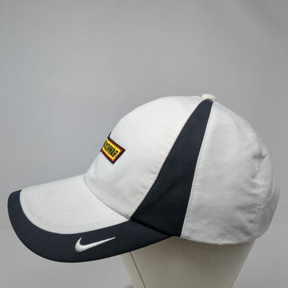 Tires Les Schwab Strapback Hat White One Size Adjustable Heritage86 Nike Dri-Fit