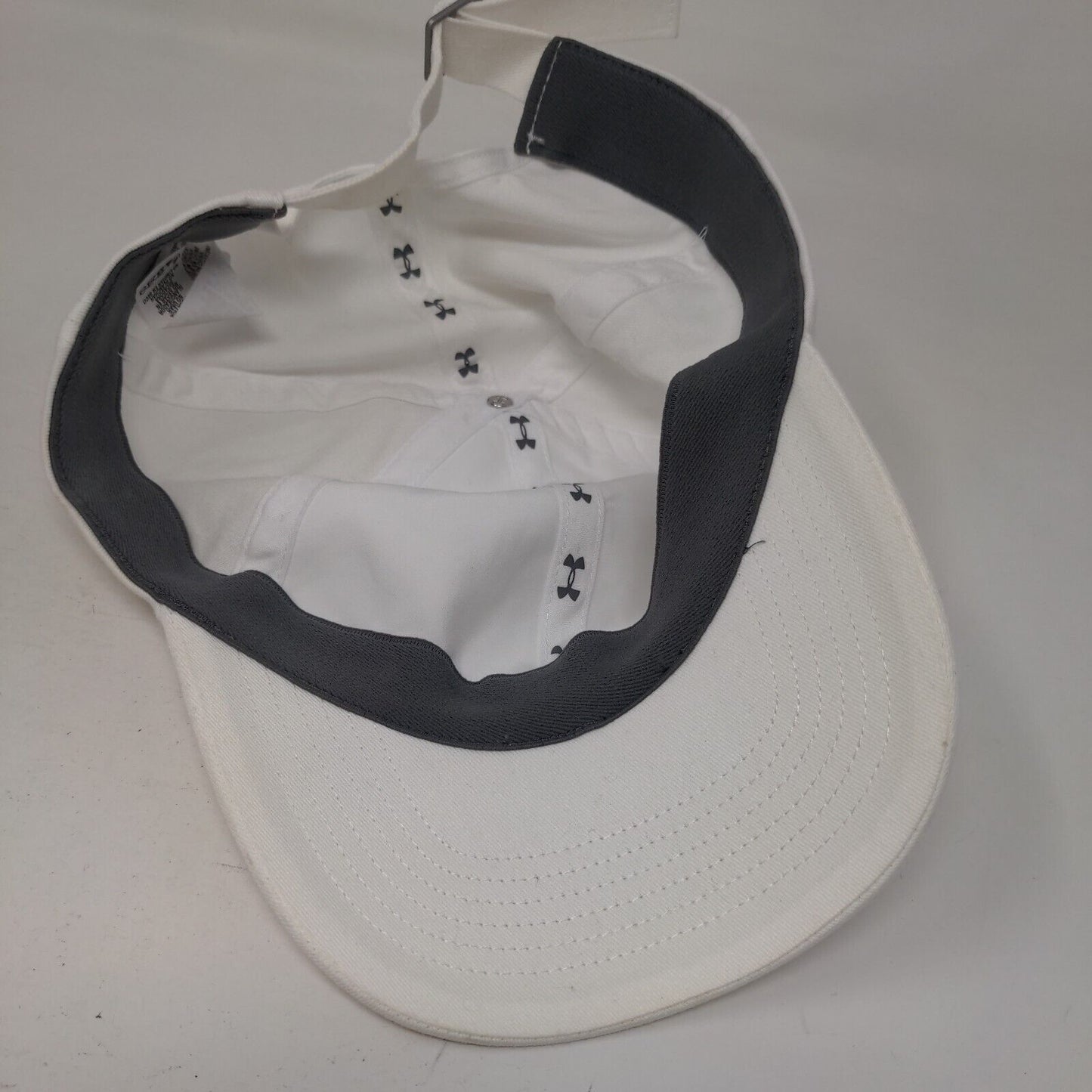 Under Armour USA Women's Slideback Hat White OSFA Embroidered 6 Panel