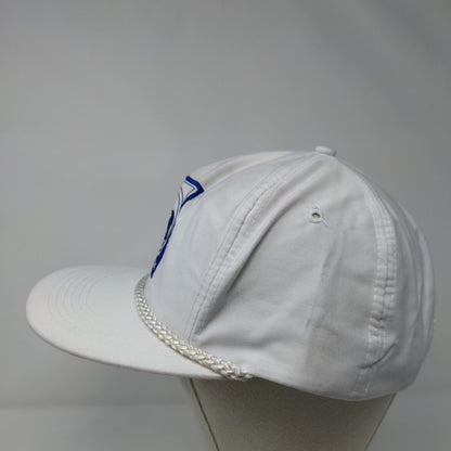 HR Hansen Rice Inc. General Contractor Snapback Rope Hat White OSFA