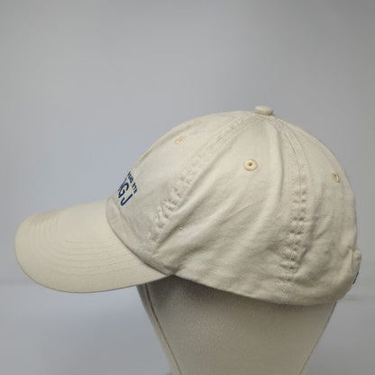 Flying J Baseball Cap Beige One Size USA Flag Hit The Road Strapback Hat