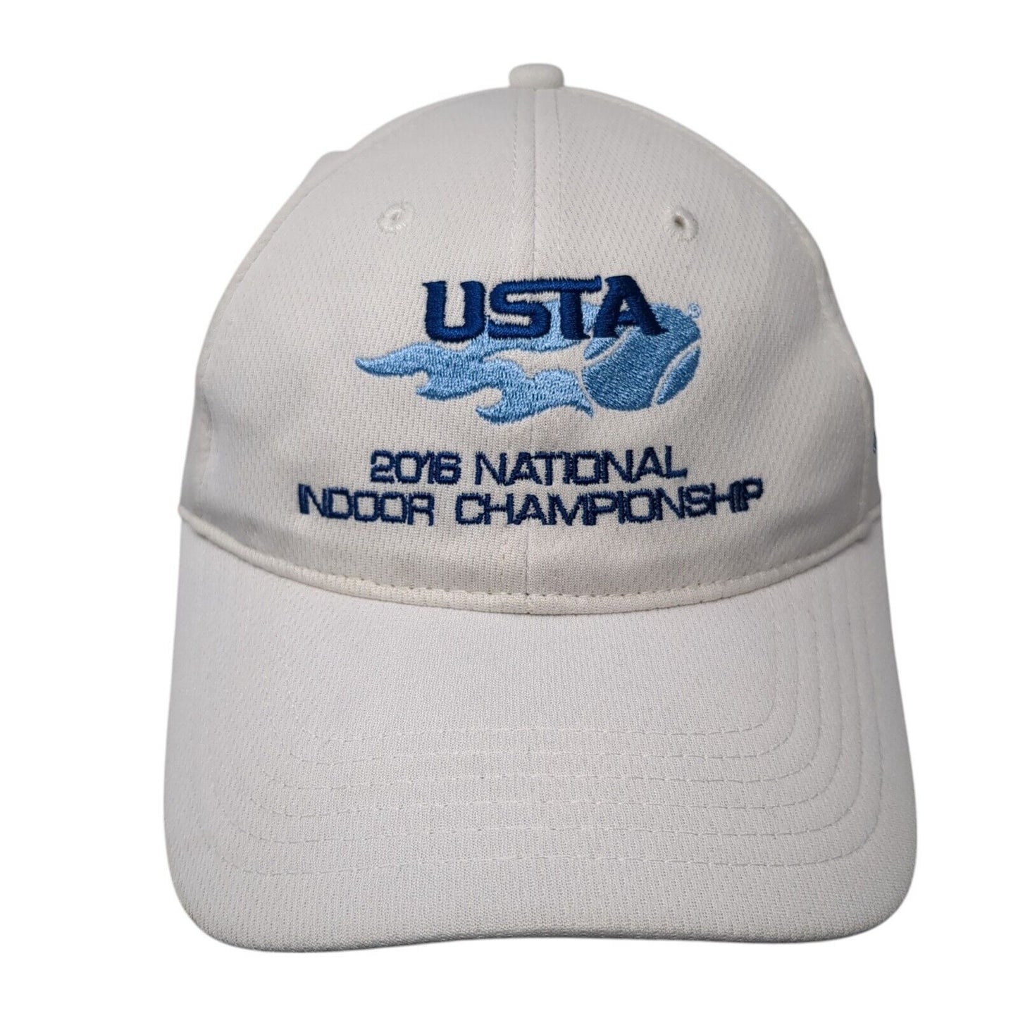 USTA 2016 National Indoor Championship Strapback Hat White One Size