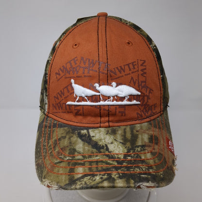 NWTF Fitted Hat Camouflage OSFA Perfect Fit Mossy Oak Hunting W/Tags