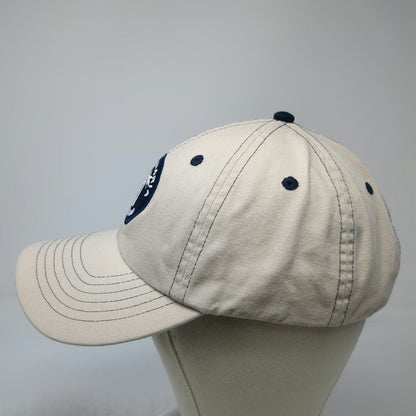 Royal Resortwear Anna Maria Island Palm Tree Baseball Cap Beige OSFM Hat Navy