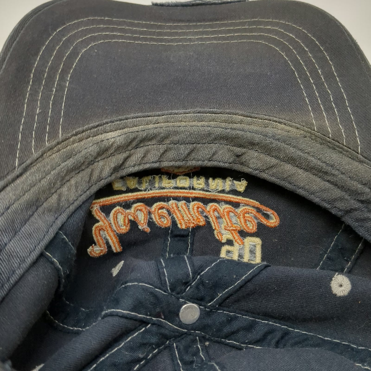 Prairie Mountain Gray One Size Baseball Cap Hat Yosemite California Distressed