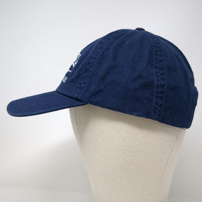 Blue Victoria BC Vancouver Island Cotton Baseball Cap OSFM Slideback Hat Curved