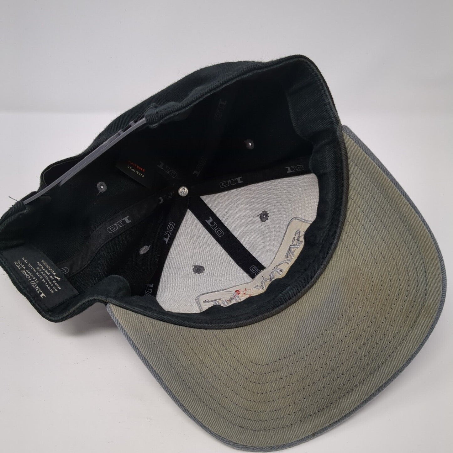 Say I Won't Snapback Hat Black One Size Embroidered Colorblock Yupoong