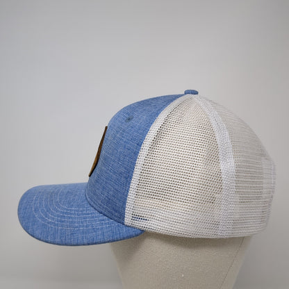 Tested on Animals Trucker Hat Blue One Size Adjustable Mesh Arcadian Outfitters