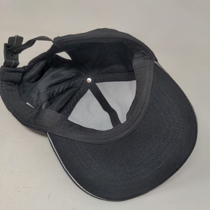 Unbranded Slideback Hat Black OSFM Adjustable Solid Blank Outdoor