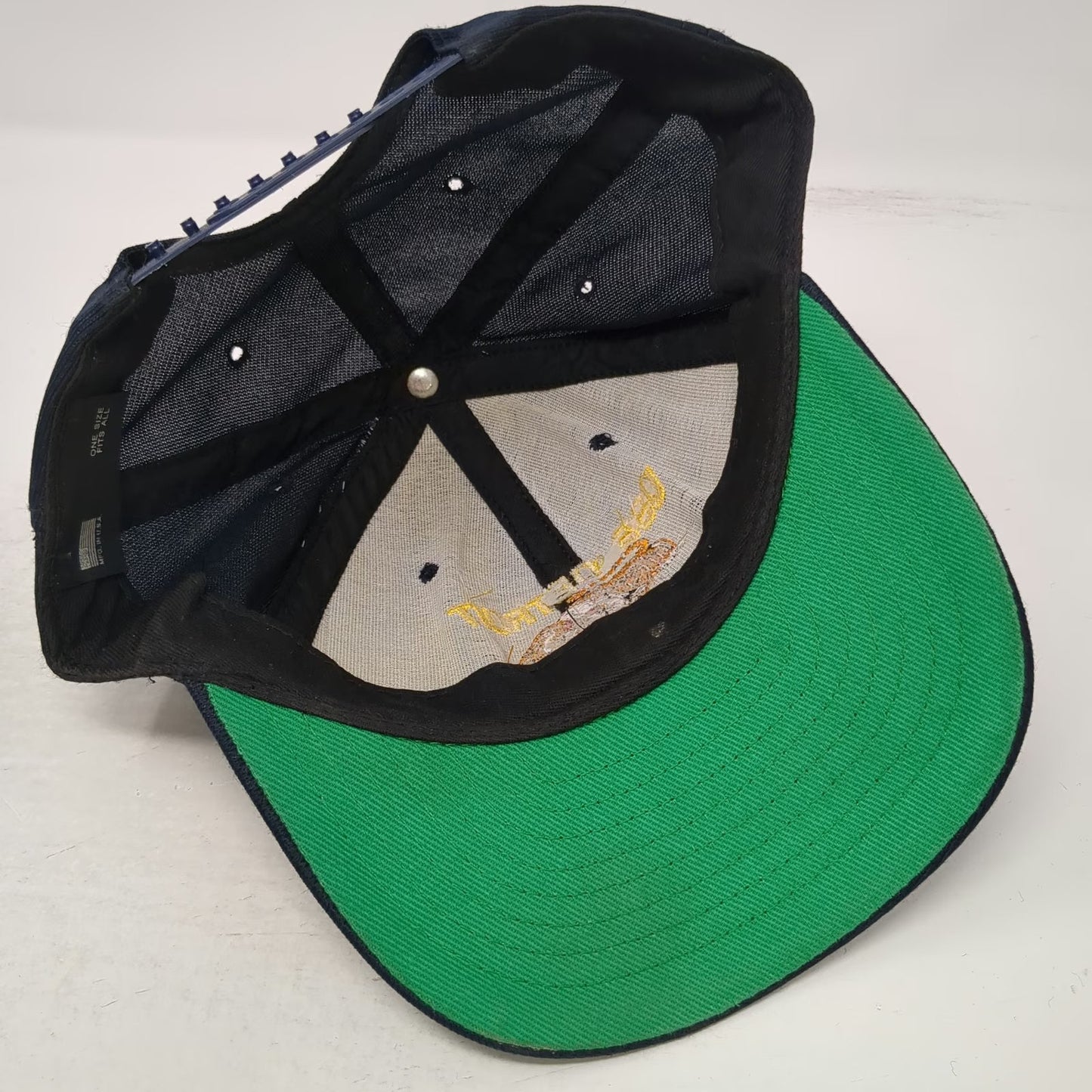 Eagle Crest Snapback Blue Hat One Size USS Detroit AOE-4 Military Ship Tiger USA