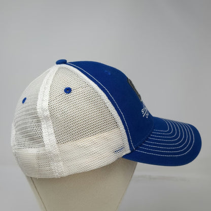 Ouray Silver Creek Outfitters Fishing Trucker Hat Blue White One Size Snapback