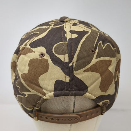 Headwear Snapback Brown One Size Duck Hunter Camo 6 Panel Korea Twill Hat