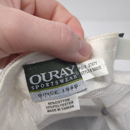 Young Life Snapback Trucker Hat Blue One Size Adjustable Mesh Back Ouray